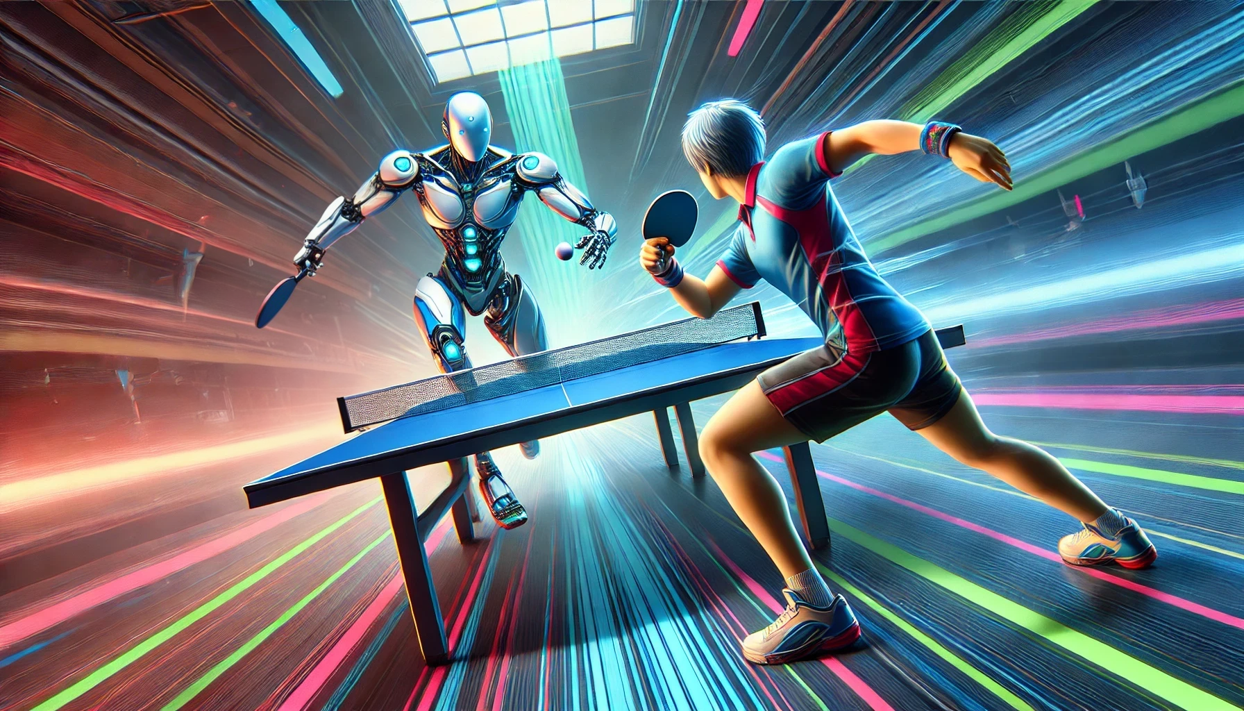 Google DeepMind Trains Robot to Beat Humans at Table Tennis