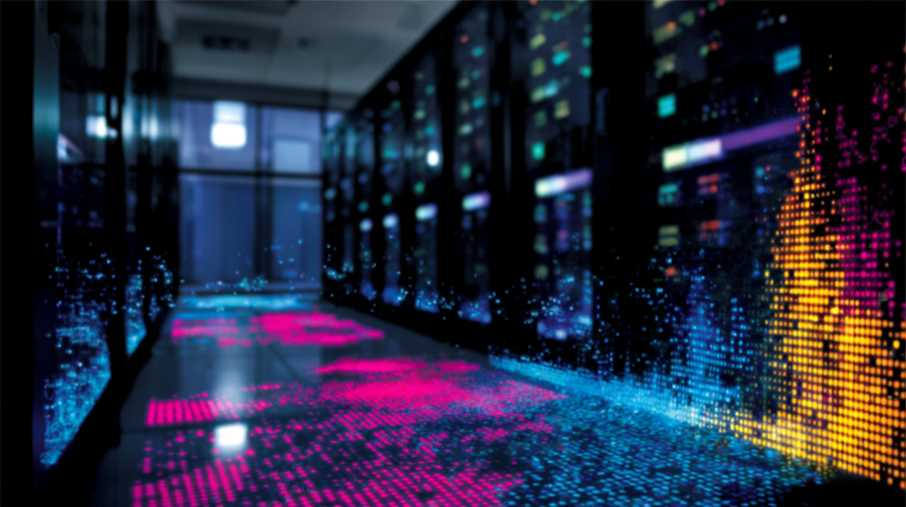 Single beam powers supercomputer-style AI