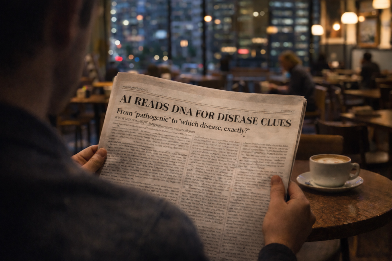AI reads DNA for disease clues