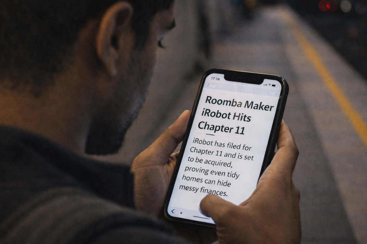 Roomba Maker iRobot Hits Chapter 11