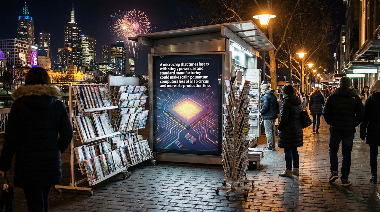 A chip-scale boost for quantum