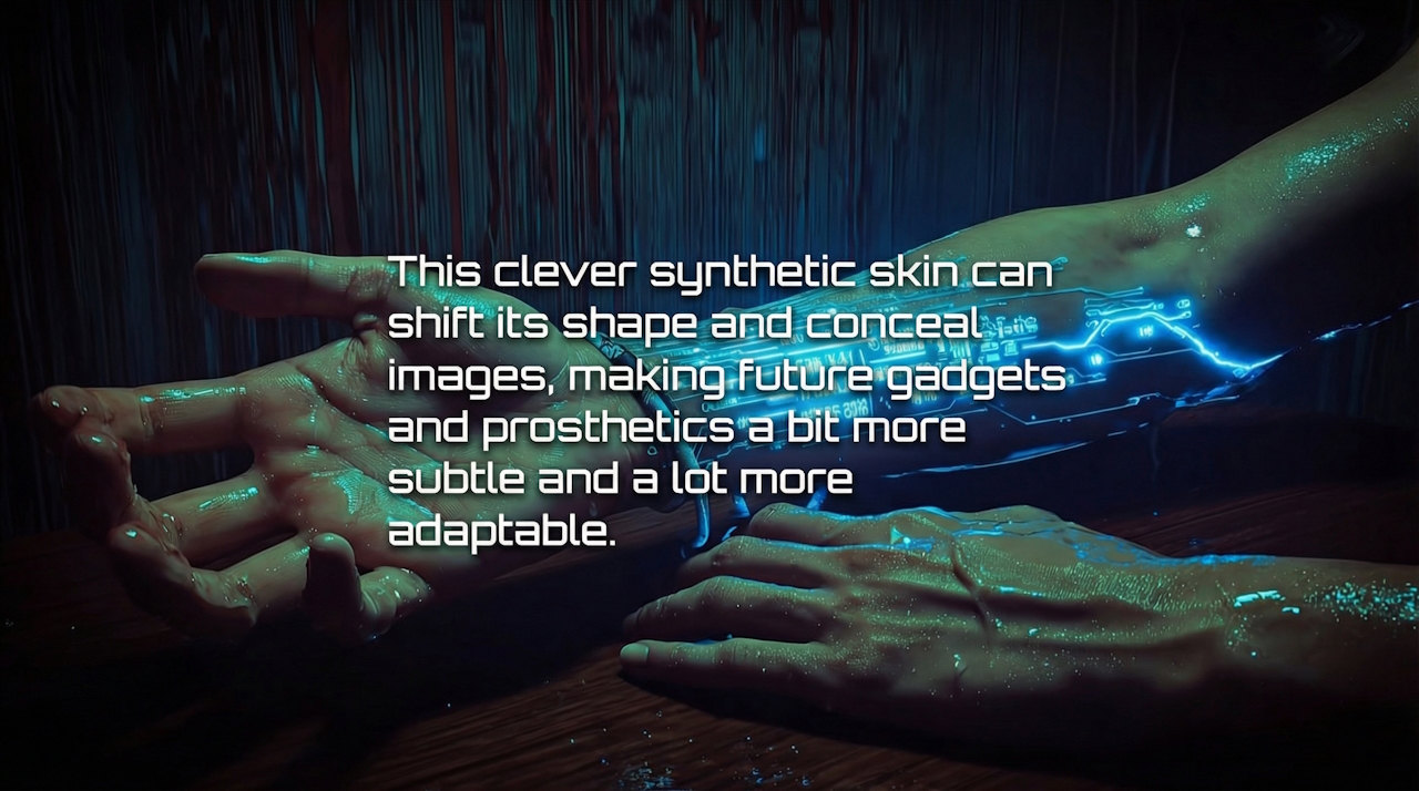 Smart Synthetic Skin, New Tricks